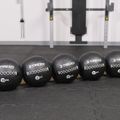 Medicininis kamuolys TREXO Wall Ball 12 kg juodas 9