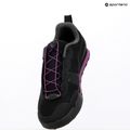 Moteriški platforminiai dviračių bateliai Giro Tracker Fastlace black/throwback purple 13