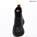 Tommy Jeans moteriški batai Vulc Flatform Leopard black 9