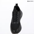 Vyriški batai Calvin Klein YM0YM01442 Eva Runner Lace Up Mat Mix 0GJ triple black 9