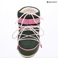 Moteriški sniego batai Moon Boot Icon Low Space Racing forest green/silver/pink 10