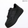 Moteriški batai Tommy Jeans Retro Basket Flatform Ess triple black 9