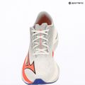 Moteriški bėgimo bateliai Mizuno Wave Rebellion Flash 3 white/striking coral/iris bloom 19