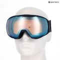Slidinėjimo akiniai UVEX Victorious FM dust blue matt/mirror sapphire 10