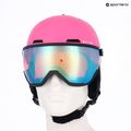Vaikiškas slidinėjimo šalmas ATTABO Avens 2.0 Jr Visor pink 18