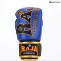 Bokso pirštinės RAJA BOXING Origin Standard Genuine Leather blue 9
