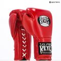 Bokso pirštinės Cleto Reyes Lace Up Sparring red 3