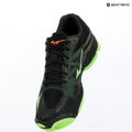 Tinklinio bateliai Mizuno Wave Lightning Pro black/gloving apple/mandarin orange 9