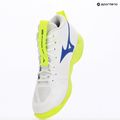 Tinklinio bateliai Mizuno Wave Momentum Pro Mid white/lightning yellow/dazzling blue 12