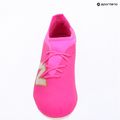 Vaikiški futbolo batai New Balance Furon Team V8 FG pink heat/sea salt/gold metallic 9