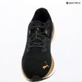 Moteriški bėgimo batai Puma Eternity Nitro black/gold/white 9