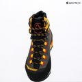 Vyriški aukštumų batai La Sportiva Trango Tech Leather GTX black/yellow 9