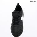 Vaikiški batai Nike Court Borough Low Recraft black/black/white 6