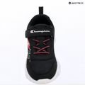 Vaikiški batai Champion Funfair Print G PS Low Cut new black/fluorescent pink/imperial light blue 10