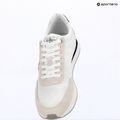 Moteriški batai Calvin Klein YW0YW01990 Retro Runner Lace Up Nylon MG bright white/black 9