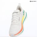 Moteriški bėgimo batai Under Armour Velociti SPD white/orange bloc/metallic silver 9