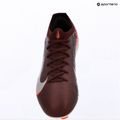 Vaikiški futbolo bateliai Nike United Jr. Mercurial Vapor 16 Pro FG burgundy crush/metallic silver 9