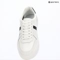 Vyriški batai Calvin Klein HM0HM02237 Classic Cups Lace Leather EMB Tongue bright white/black 9