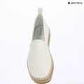Moteriškos espadrilės Calvin Klein HW0HW02931 Oblique Canvas Off White 9