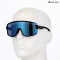 Saulės akiniai Smith Wildcat matte black/chrp polarized blue mirror/clear 5