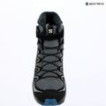 Vaikiški turistiniai batai Salomon XA Pro V8 Winter Waterproof turbulence / black / dark blue 15