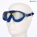 Vaikiška plaukimo kaukė Cressi Mini Cobra blue/yellow 6