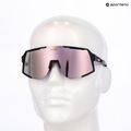Saulės akiniai UVEX Sequenze black matt/mirror silver 7