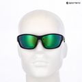 Saulės akiniai UVEX Sportstyle 806 black matt/mirror green 7