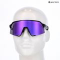 Akiniai nuo saulės 100 % S3 polished black/hiper polarized lavender mirror 6