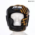 Bokso šalmas StormCloud Lynx black/gold 15