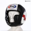 Bokso šalmas Fairtex Super Sparring black/white 6