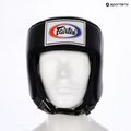 Apsauginis šalmas Fairtex Muay Thai & Kickboxing Competition black 6