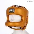 Bokso šalmas Cleto Reyes With Round Face Bar gold 3