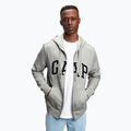 Vyriškas džemperis GAP XLS FT Arch FZ HD b10 grey heather