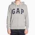 Vyriškas džemperis GAP XLS FT Arch FZ HD b10 grey heather 2
