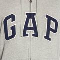 Vyriškas džemperis GAP XLS FT Arch FZ HD b10 grey heather 4