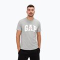 Vyriški marškinėliai GAP Logo Original Tee grey heather