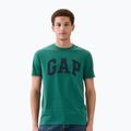 Vyriški marškinėliai GAP Soft Basic Logo jade stone