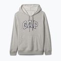 Moteriškas džemperis GAP Heritage French Logo Hoodie light heather grey 3