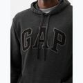 Vyriškas džemperis GAP Heritage French Terry Logo charcoal heather 4