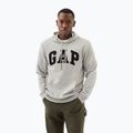 Vyriškas džemperis GAP Heritage French Terry Logo light heather grey