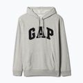 Vyriškas džemperis GAP Heritage French Terry Logo light heather grey 5