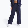 Moteriškos kelnės Reebok Identity Small Logo Fleece WIde Leg vector navy