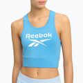 Moteriška treniruočių liemenėlė Reebok Identity Big Logo recovery blue 4