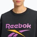 Moteriškas džemperis Reebok Identity Big Logo Fleece Crew black/purple rave/electric amber 4