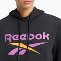 Moteriškas džemperis Reebok Identity Big Logo Fleece black/purple rave/electric amber 4