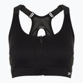 Treniruočių liemenėlė Reebok Lux Front-Zip High Impact black