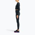 Moteriški treniruočių marškinėliai ilgomis rankovėmis Reebok RBK Lab Seamless Crop black 2