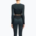 Moteriški treniruočių marškinėliai ilgomis rankovėmis Reebok RBK Lab Seamless Crop black 3