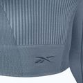 Moteriški treniruočių marškinėliai ilgomis rankovėmis Reebok RBK Lab Seamless Crop upgrade blue 3